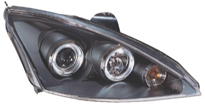 Angel Eye farovi FORD FOCUS I 3V/4V/5V Hrom,CRNI 98-00